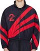 VAQUERA VAQUERA Black & Red Windbreaker Jacket - 1