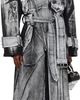 VAQUERA VAQUERA Black & White Painted Workwear Trench Coat - 4