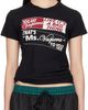 VAQUERA VAQUERA Black Bumper Sticker T-shirt - 1