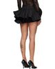 VAQUERA VAQUERA Black Bustle Miniskirt - 3