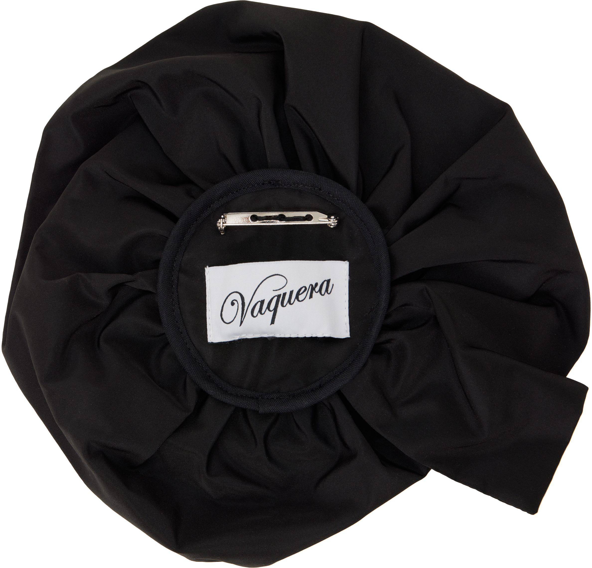 VAQUERA - Black Corsage Brooch