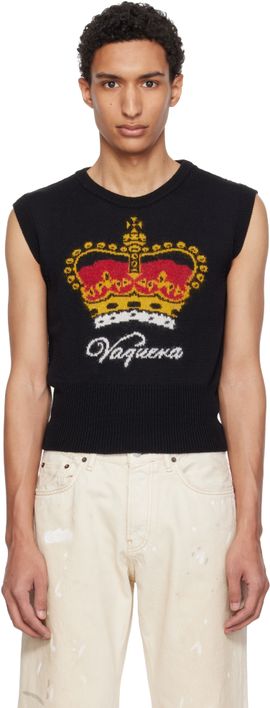 VAQUERA VAQUERA Black Crown Vest