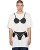 VAQUERA VAQUERA Black Fringe Leather Belt - 1