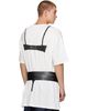 VAQUERA VAQUERA Black Fringe Leather Belt - 3