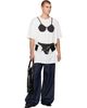 VAQUERA VAQUERA Black Fringe Leather Belt - 4