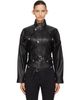 VAQUERA VAQUERA Black Fringe Leather Jacket - 1