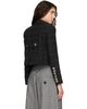 VAQUERA VAQUERA Black Melton Shrunken Blazer - 3