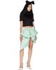 VAQUERA VAQUERA Black Neoprene Bow Top - 5