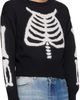 VAQUERA VAQUERA Black Skeleton Sweater - 2