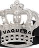 VAQUERA VAQUERA Black Swarovski Crystal Crown Belt - 1