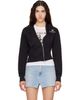 VAQUERA VAQUERA Black Twisted Zip Hoodie - 1