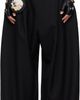VAQUERA VAQUERA Black Wide-Leg Baby Trousers - 1