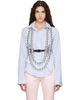VAQUERA VAQUERA Blue Belted Shirt - 1