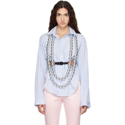VAQUERA VAQUERA Blue Belted Shirt