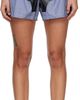 VAQUERA VAQUERA Blue Striped Trompe L'Oeil Boxer Shorts - 1