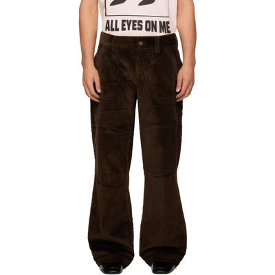 VAQUERA VAQUERA Brown Corduroy Wide Trousers