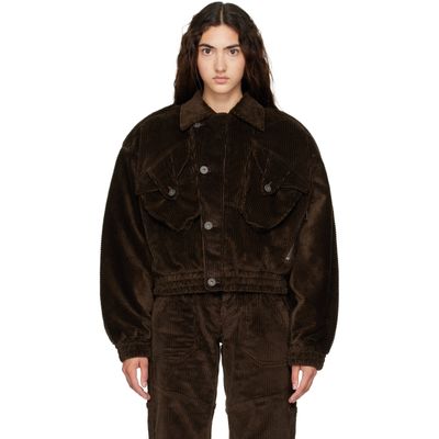 VAQUERA VAQUERA Brown Quilted Corduroy Jacket