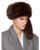 VAQUERA VAQUERA Brown 'Raccoon Tail' Hat - 2