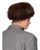 VAQUERA VAQUERA Brown 'Raccoon Tail' Hat - 3