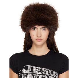 VAQUERA VAQUERA Brown 'Racoon Tail' Hat