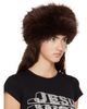 VAQUERA VAQUERA Brown 'Racoon Tail' Hat - 2