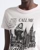 Vaquera Vaquera Call Me Graphic T-Shirt - 4