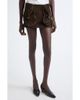 Vaquera Vaquera Cotton Corduroy Miniskirt - 1