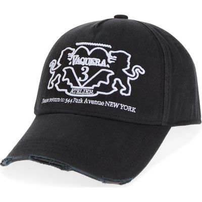 Vaquera Vaquera Crest Embroidered Baseball Cap