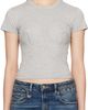 VAQUERA VAQUERA Gray Bullet Bra T-shirt - 1