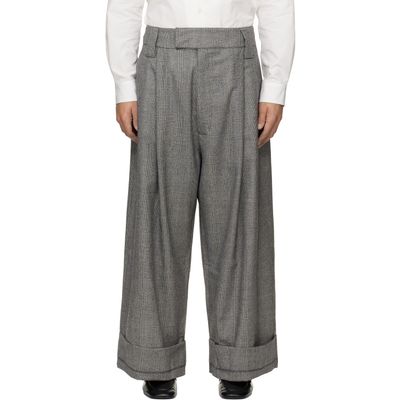 VAQUERA VAQUERA Gray Wide-Leg Baby Trousers