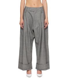 VAQUERA VAQUERA Gray Wool Baby Trousers