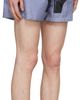VAQUERA VAQUERA Navy & White Striped Trompe L'Oeil Boxer Shorts - 2