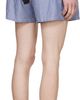 VAQUERA VAQUERA Navy & White Striped Trompe L'Oeil Boxer Shorts - 3