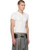 VAQUERA VAQUERA Off-White Bullet Bra Polo - 2