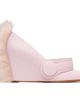 VAQUERA VAQUERA Pink Leather Shearling Heels - 1
