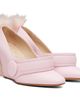 VAQUERA VAQUERA Pink Leather Shearling Heels - 4
