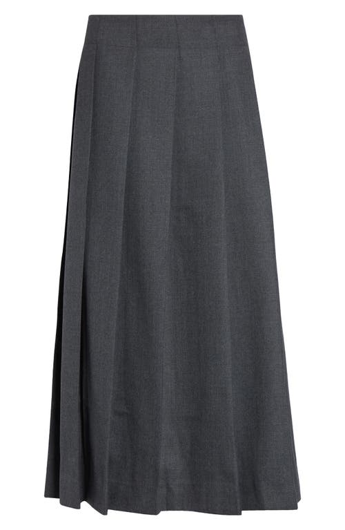 Vaquera Vaquera Pleated Midi Skirt