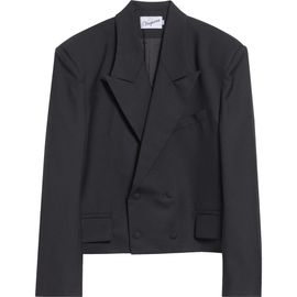 Vaquera Vaquera Slouchy Double Breasted Wool Jacket