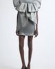 Vaquera Vaquera Stretch Satin Bow Minidress - 1