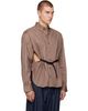 VAQUERA VAQUERA Taupe Belted Shirt - 2