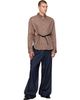 VAQUERA VAQUERA Taupe Belted Shirt - 4