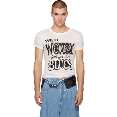 VAQUERA VAQUERA White 'Blues' T-Shirt