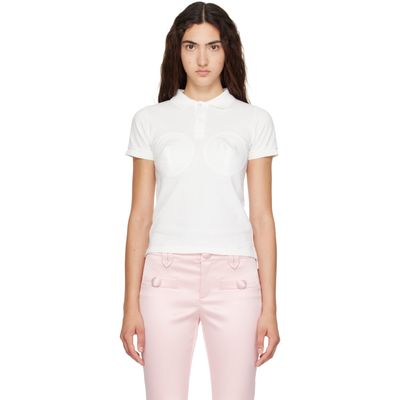 VAQUERA VAQUERA White Bullet Bra Polo