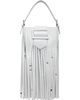 VAQUERA VAQUERA White Mini Fringe Bag - 1