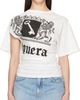 VAQUERA VAQUERA White Twisted T-shirt - 1