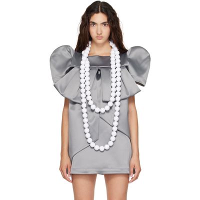 VAQUERA VAQUERA 'XL White Ball' Necklace