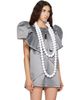 VAQUERA VAQUERA 'XL White Ball' Necklace - 2