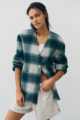 Varley Alderton Wool Blend Blazer Jacket