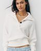 Varley Bronya Button-Front Pullover Sweater - 1