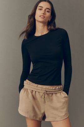 Varley Edna Fitted Long-Sleeve Tee